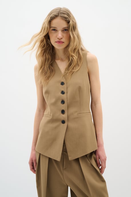 Vest BriettaIW Feminine brown - Image 4