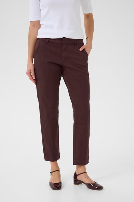 Pants Suiting KAmette Regular fit brown - Image 3