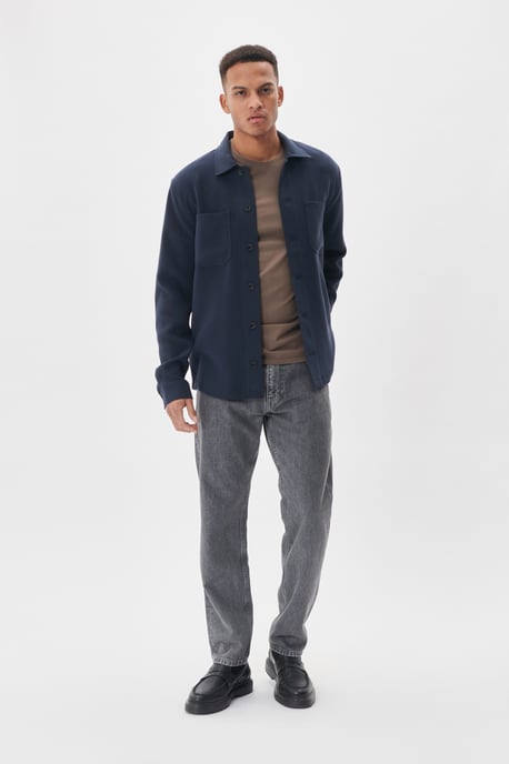 Overshirts MApelton Regular fit dark navy - Image 1