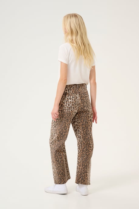 Casual broek CUaliena Relaxed fit leopard - Image 3