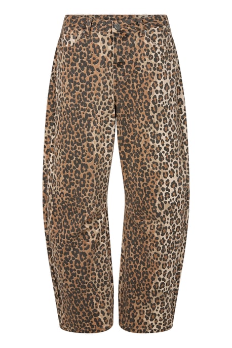 Casual broek CUaliena Relaxed fit leopard - Image 5