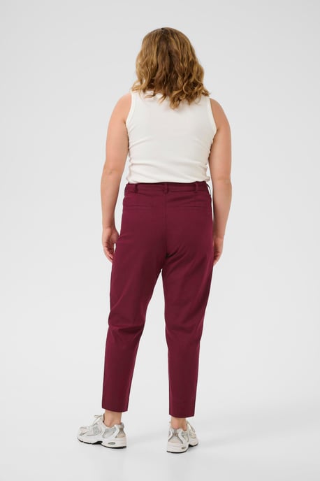 Casual broek KCleana Regular fit bordo - Image 2
