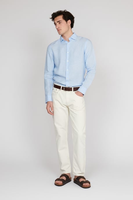 Overhemd met lang mouwen MAmarc Regular fit blue - Image 1