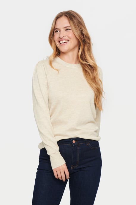 Poncho MilaSZ Regular fit beige - Image 2