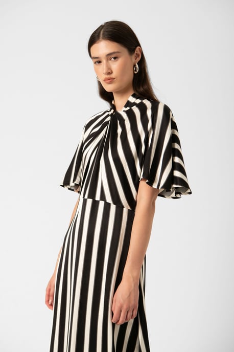 Jurk SLClero Feminine white black - Image 3