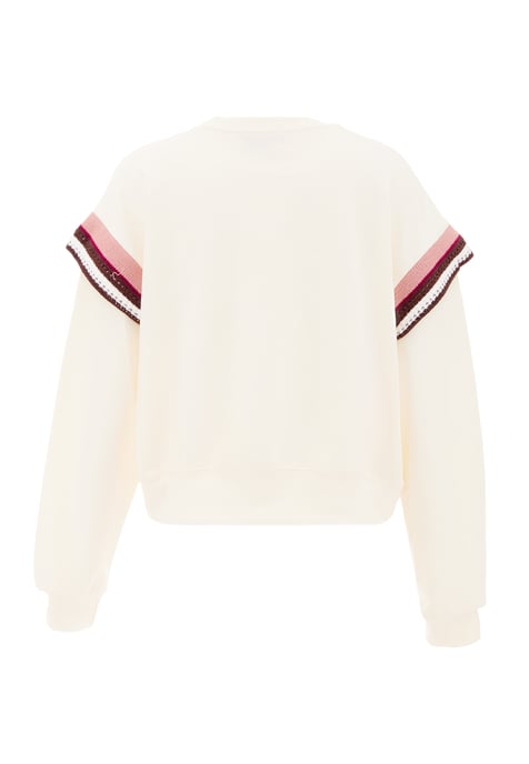 Mymo Sweatshirt vrouwen wolwit - Image 2