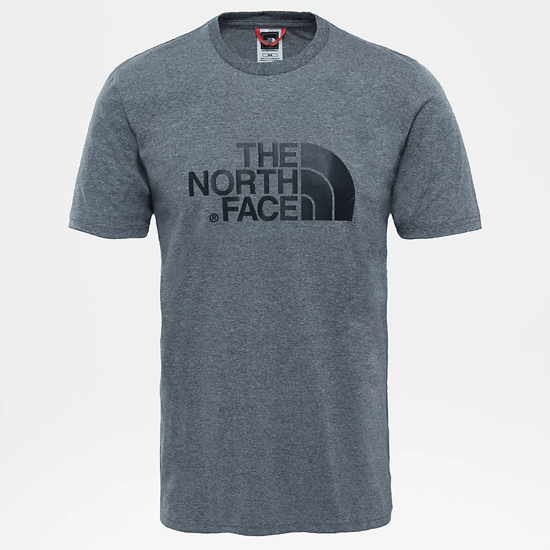 3-pack The North Face Easy Tee T-shirts voor Heren in Zwart/Grijs/Wit - Image 3