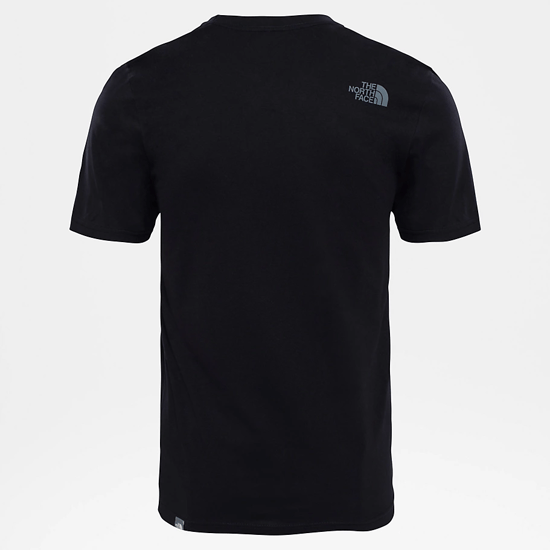 3-pack The North Face Easy Tee T-shirts voor Heren in Zwart/Grijs/Wit - Image 5