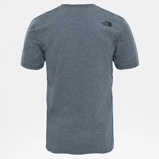 3-pack The North Face Easy Tee T-shirts voor Heren in Zwart/Grijs/Wit - Image 6
