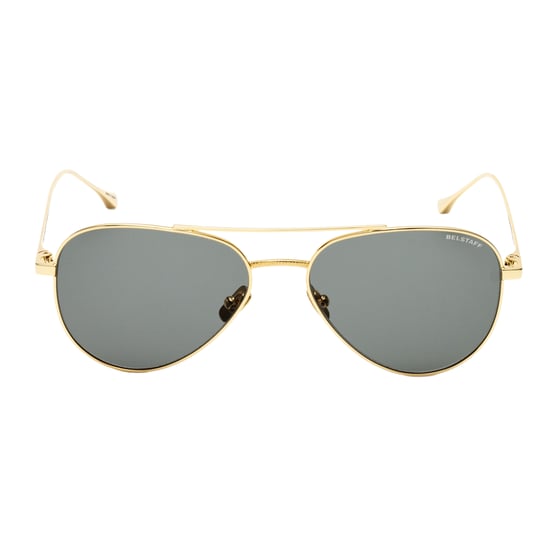 Belstaff Unisex Zonnebril 55/18/135 mm Roestvrij Staal - Image 2