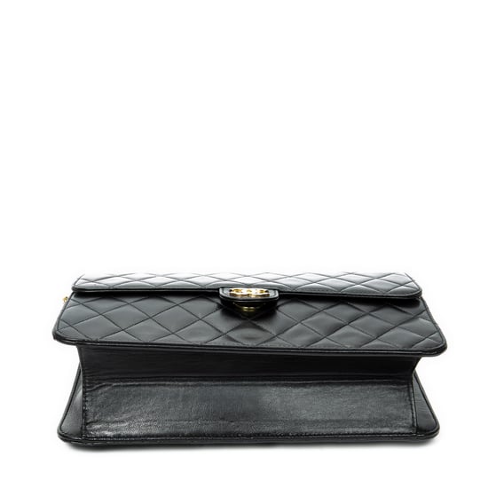 Vintage Push Lock Straight Flap  Schoudertas - Image 6