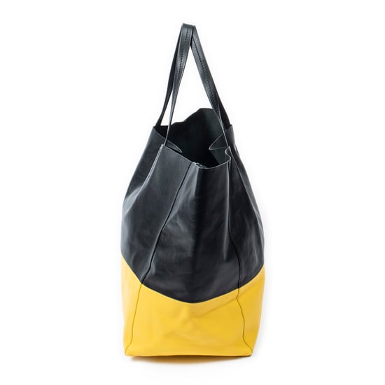 Bicolor Horizontal Cabas Tote  Schoudertas - Image 3