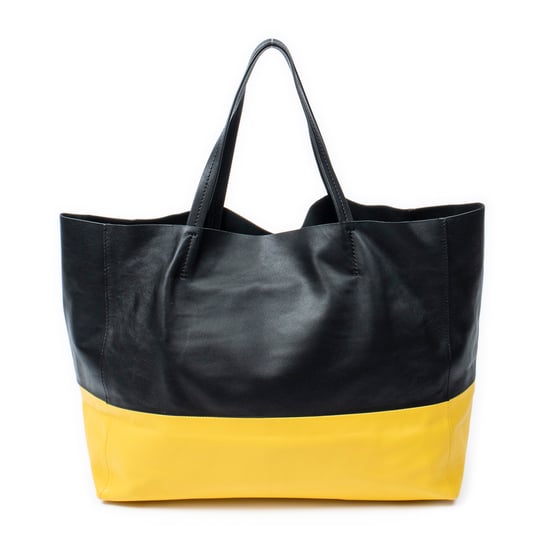 Bicolor Horizontal Cabas Tote  Schoudertas - Image 5