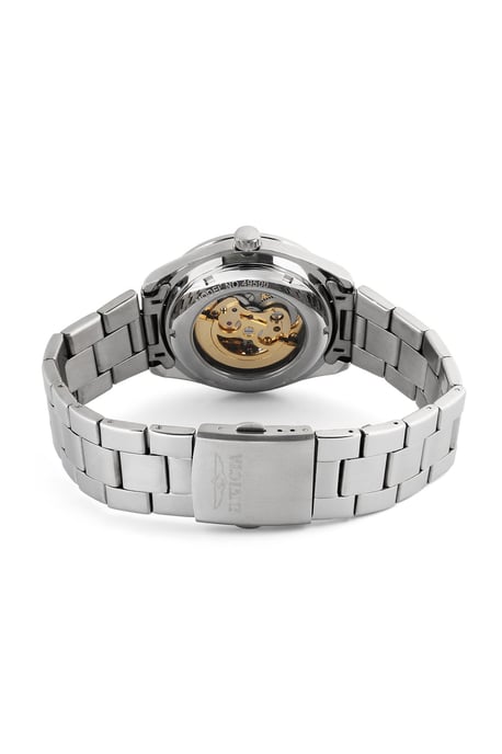 Invicta Objet D Art 49500 Heren Horloge - Automatisch Uurwerk - Roestvrij Staal met zwarte Wijzerplaat - 43mm - Image 4