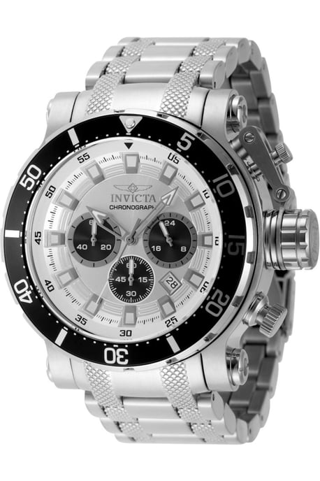 Invicta Coalition Forces 49223 Heren Horloge - Quartz Uurwerk - Roestvrij Staal met zilveren Wijzerplaat - 52mm - Image 1
