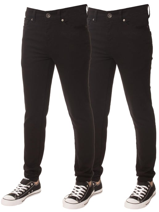 Enzo | 2 paar kinder skinny jeans - Image 1