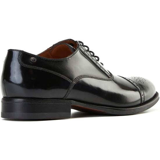 Base London Franklin Leren Zwarte Oxford Schoenen Voor Heren - Image 2