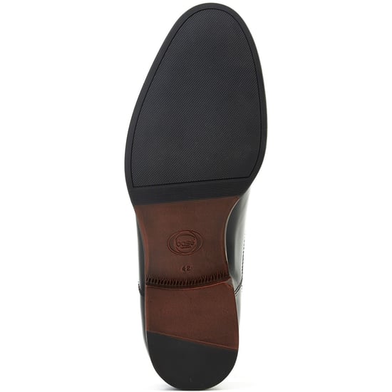 Base London Franklin Leren Zwarte Oxford Schoenen Voor Heren - Image 3