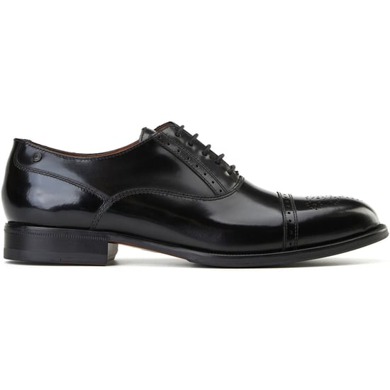 Base London Franklin Leren Zwarte Oxford Schoenen Voor Heren - Image 5
