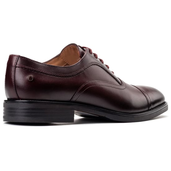 Base London Leren Bordo Oxford Schoenen voor Heren - Image 2