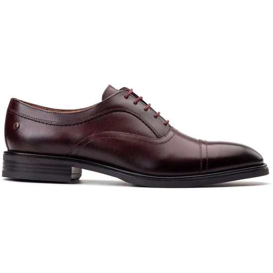 Base London Leren Bordo Oxford Schoenen voor Heren - Image 5