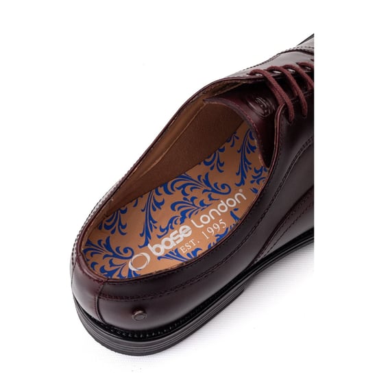 Base London Leren Bordo Oxford Schoenen voor Heren - Image 6