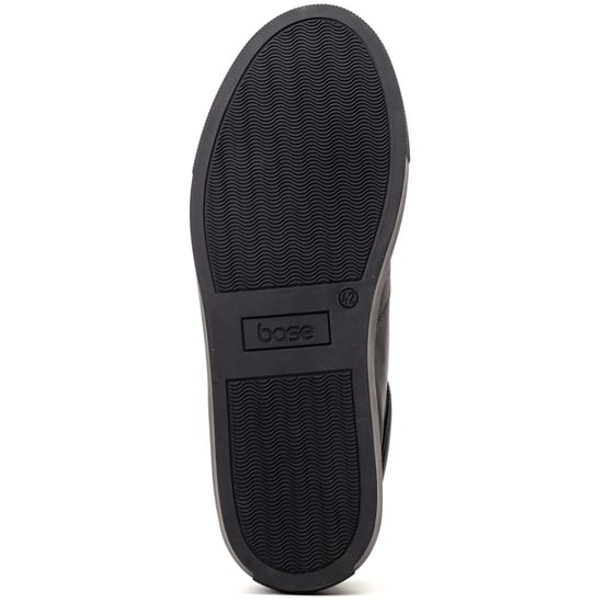 Base London Dalston Leren Heren Zwarte Mocassins Schoenen - Image 3
