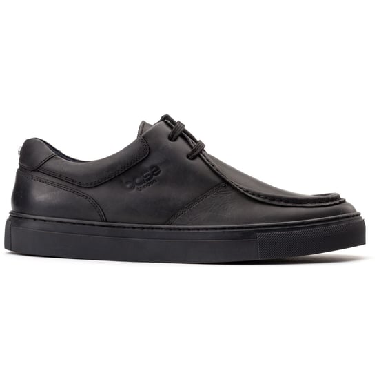 Base London Dalston Leren Heren Zwarte Mocassins Schoenen - Image 5