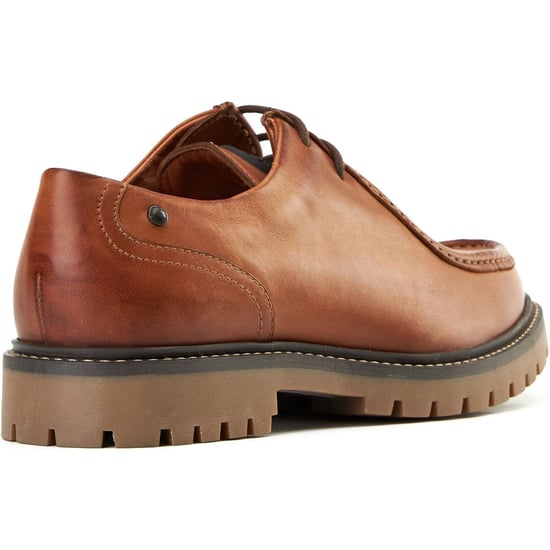 Base London Carbon Leren Heren Mocassins Schoenen In Tan - Image 2