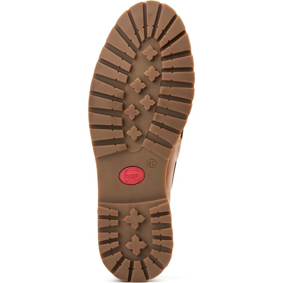 Base London Carbon Leren Heren Mocassins Schoenen In Tan - Image 3
