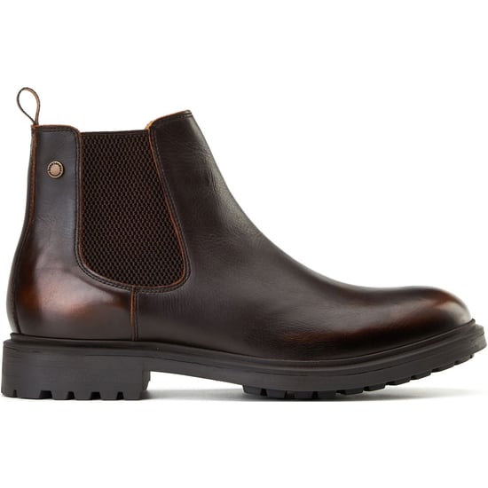 Base London Roebuck Leren Heren Bruine Boots - Image 5