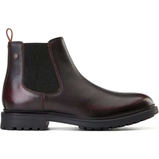 Base London Roebuck Leren Heren Bordo Boots - Image 5