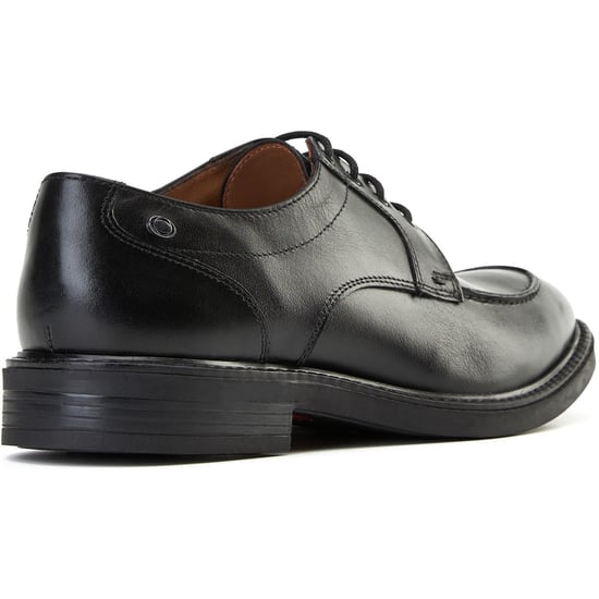 Base London Surrey Leren Heren Zwarte Brogues Schoenen - Image 2