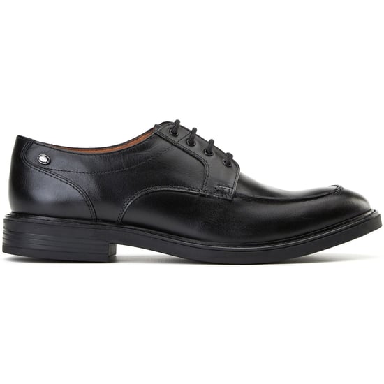 Base London Surrey Leren Heren Zwarte Brogues Schoenen - Image 5