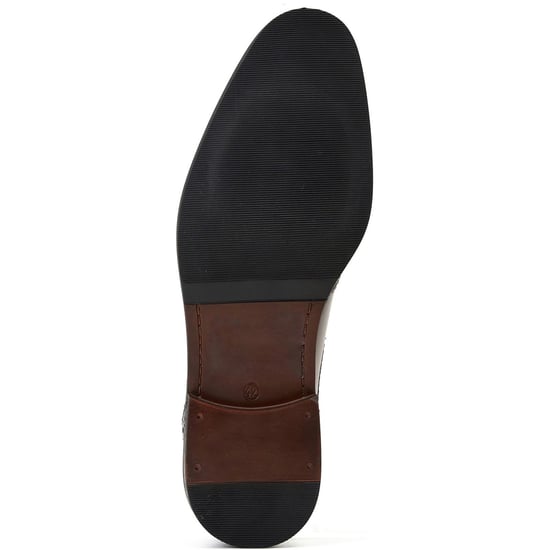 Base London Pocket Leren Heren Tan Brogue Schoenen - Image 3