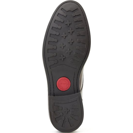 Base London Bristol Leren Heren Bruine Brogues Schoenen - Image 3