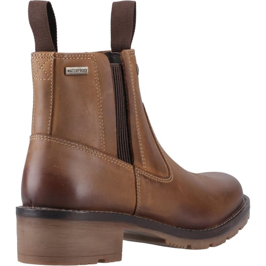 Hunter Skye Dealer Boot Leer Dames Donker Tan Boots - Image 2