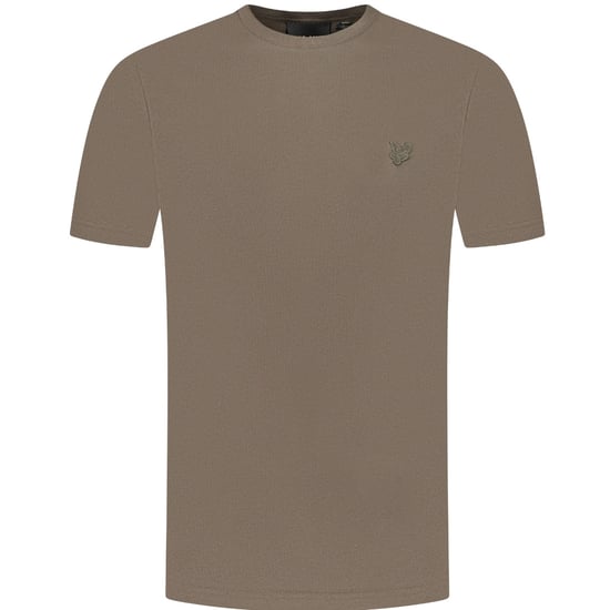 Lyle & Scott Tonal Eagle Form Groen T-shirt - Image 1