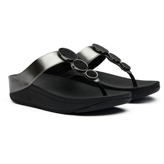 Fitflop Halo Kralen Cirkel Metalen Sandalen - Image 2