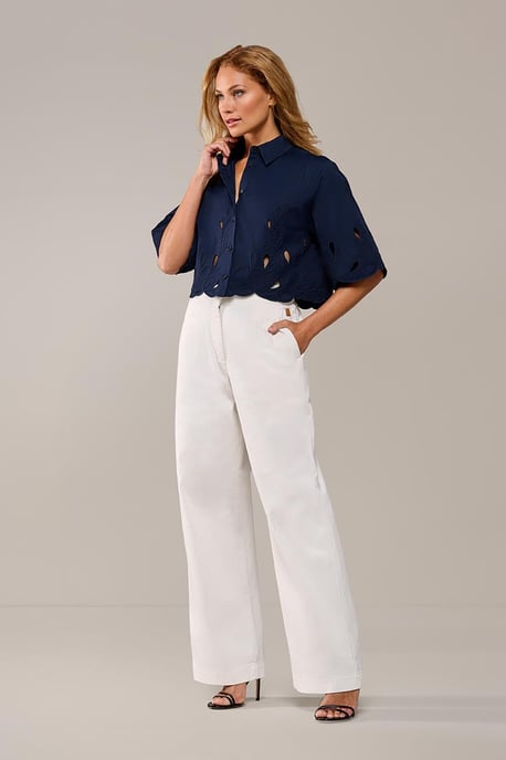 Tirzy Blouse Navy - Image 2