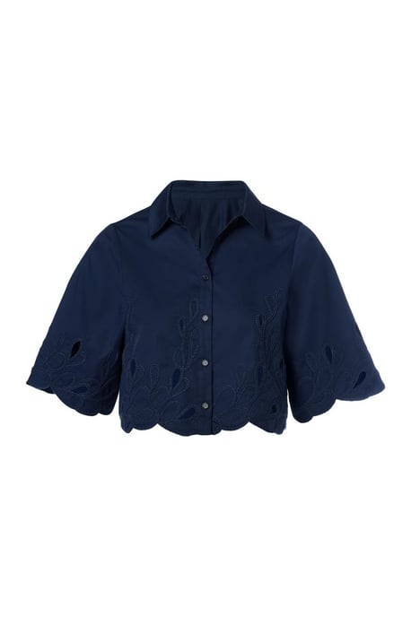 Tirzy Blouse Navy - Image 3