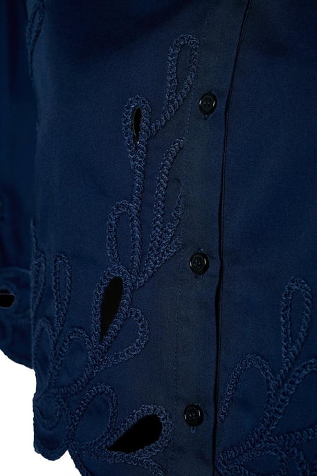 Tirzy Blouse Navy - Image 6