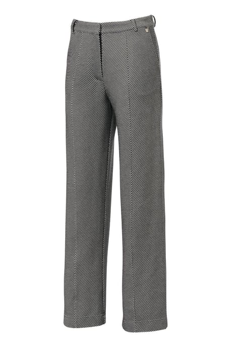 Leony Broek Zwart / Off White - Image 3
