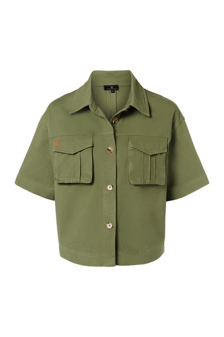 Lina Blouse Olijfgroen - Image 2