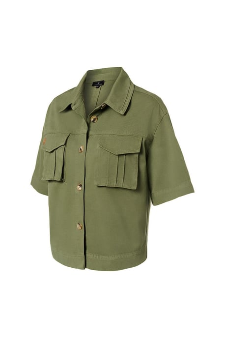 Lina Blouse Olijfgroen - Image 3
