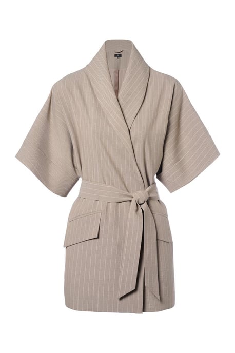 Roseline Blazer Zand / Offwhite - Image 3