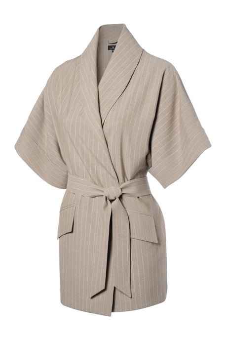 Roseline Blazer Zand / Offwhite - Image 4