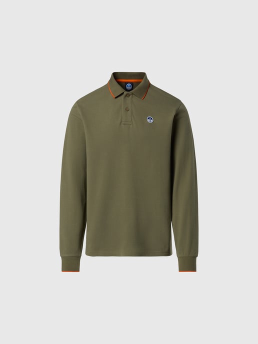 North Sails Polo overhemd Lange mouwen met logokraag - Image 3