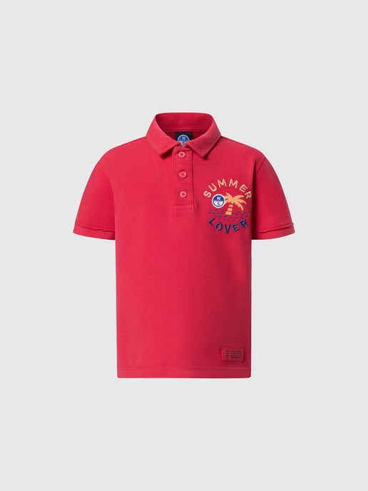 North Sails Polo overhemd Met palmboom print - Image 3