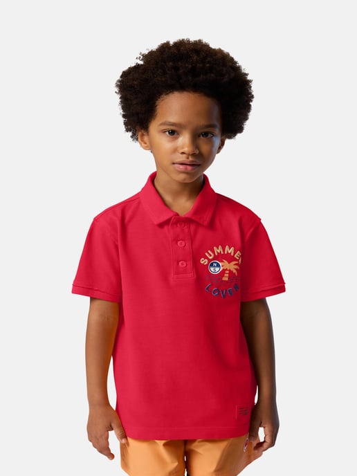 North Sails Polo overhemd Met palmboom print - Image 4